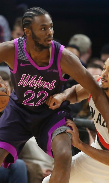 Wolves beat Blazers for 3rd straight win since Butler trade